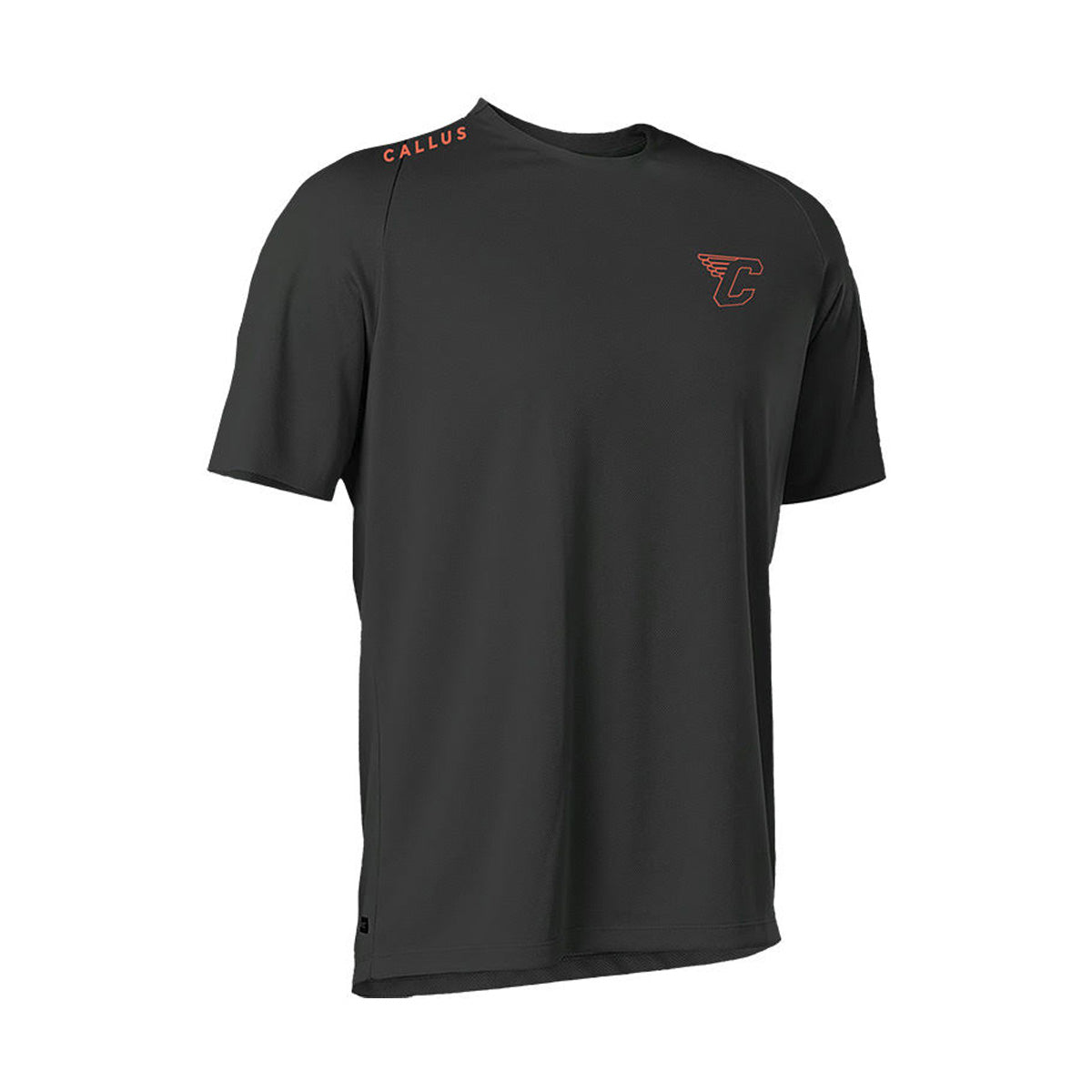 Coral Black SS Tee