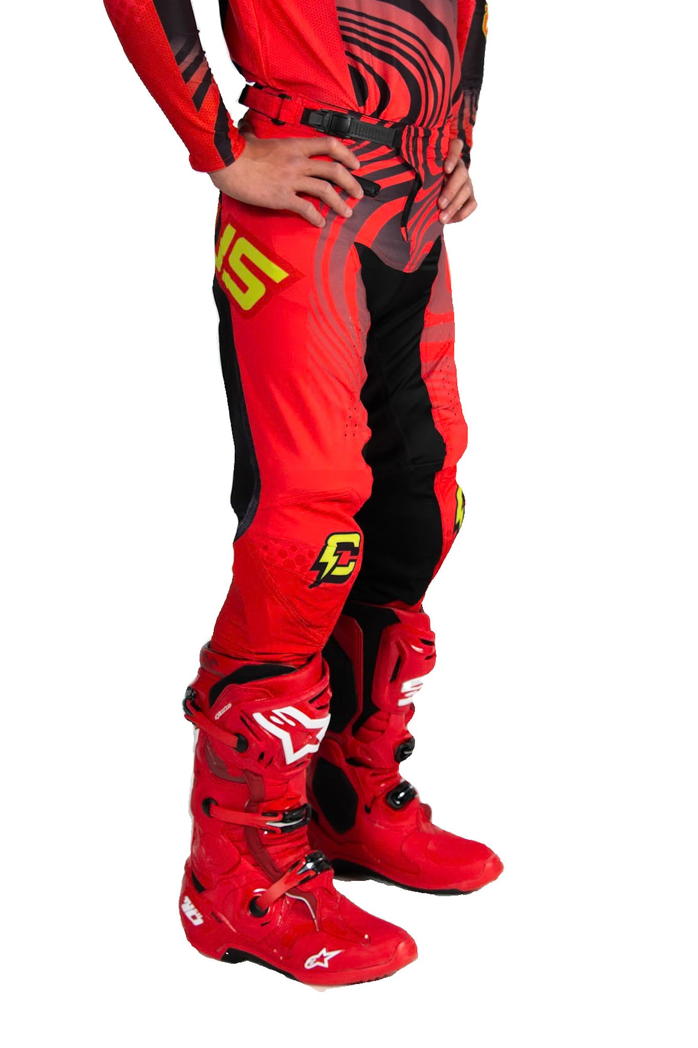 Safety red pant