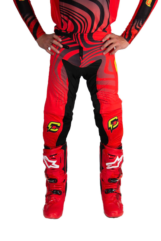 Safety red pant