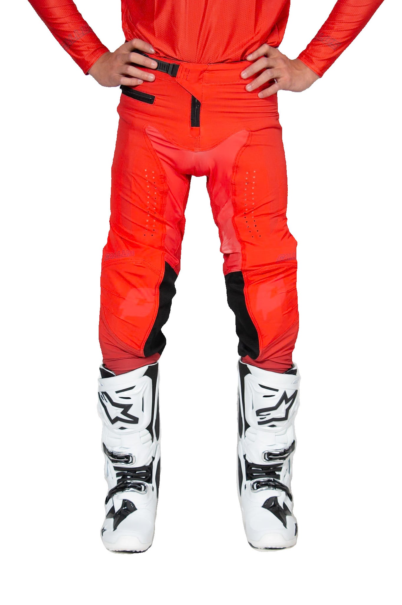 Faded red pant