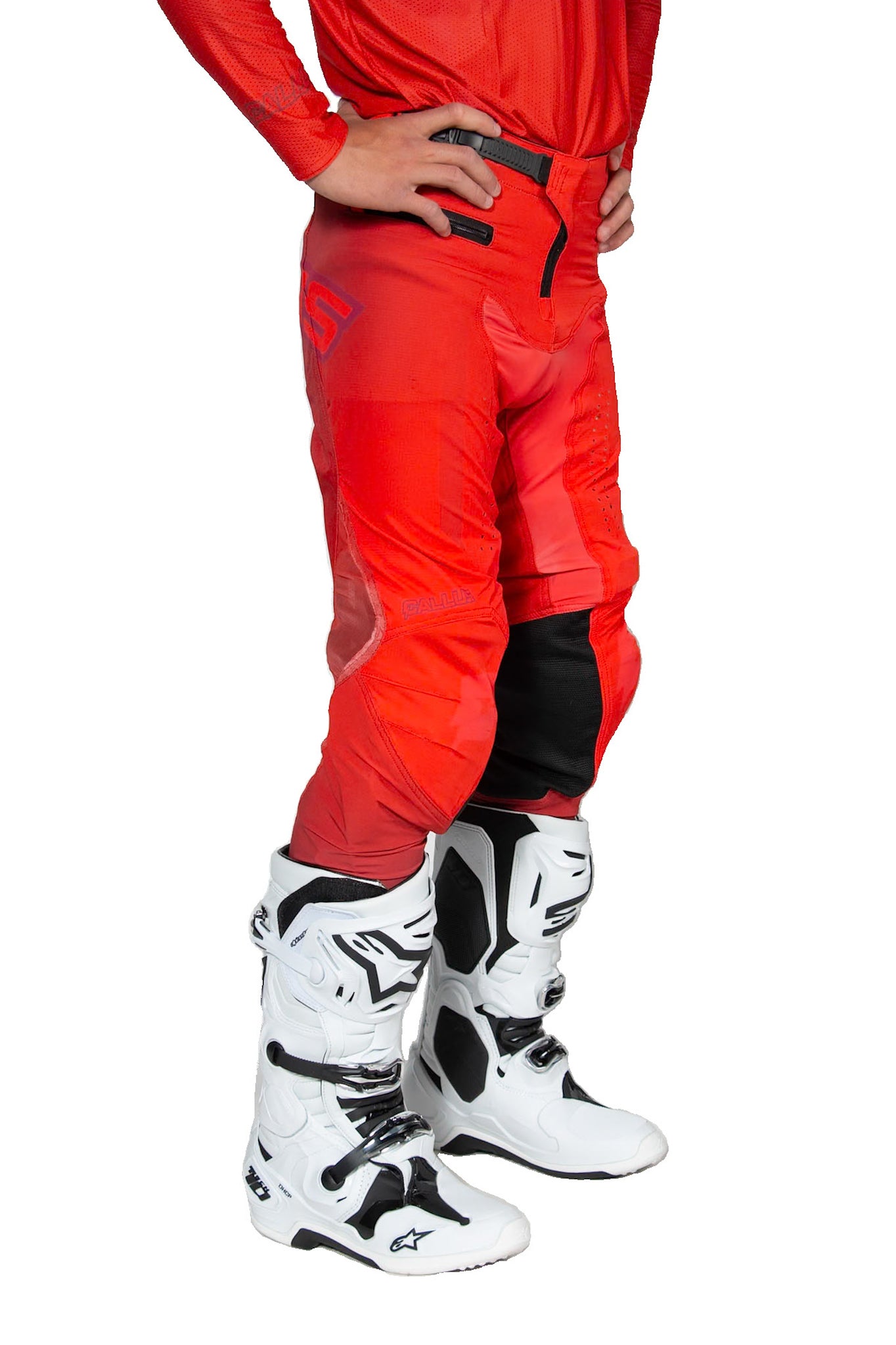 Faded red pant