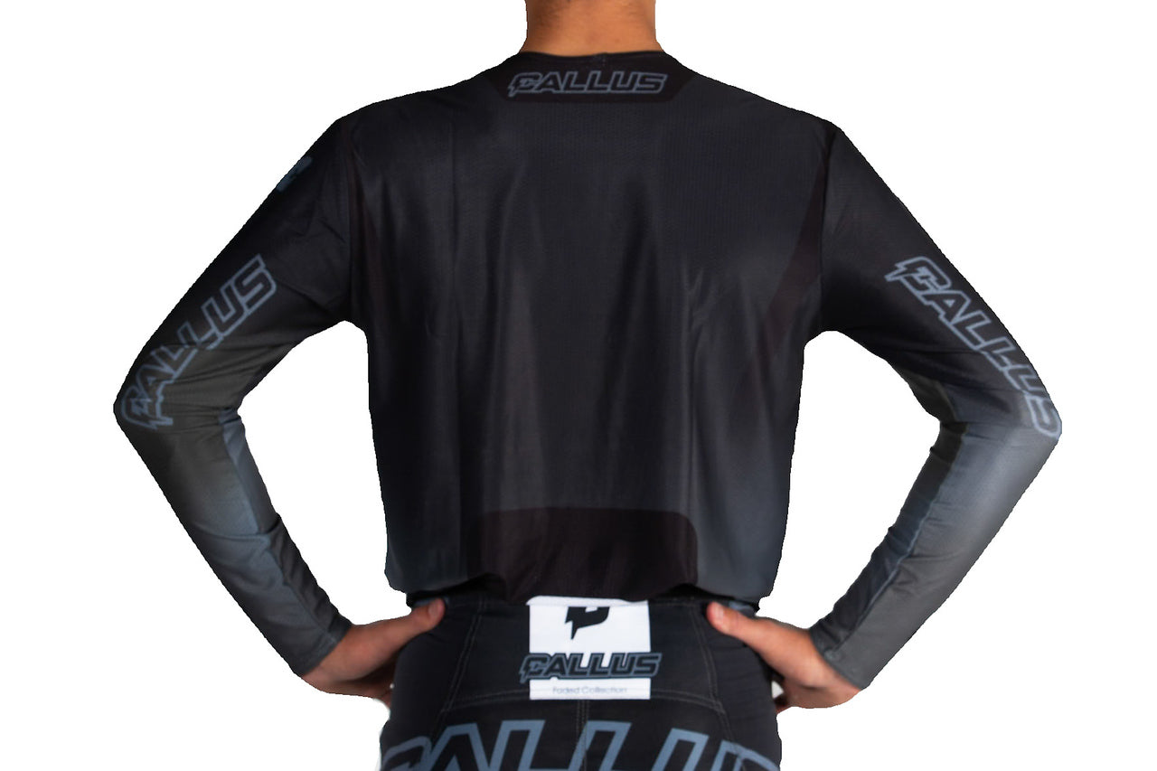 Faded black jersey