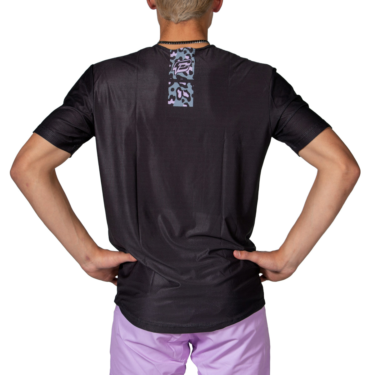 Mauve Leopard SS Jersey