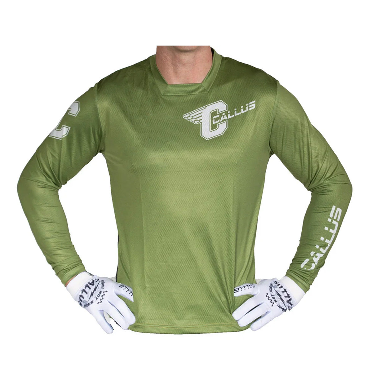 Olive jersey