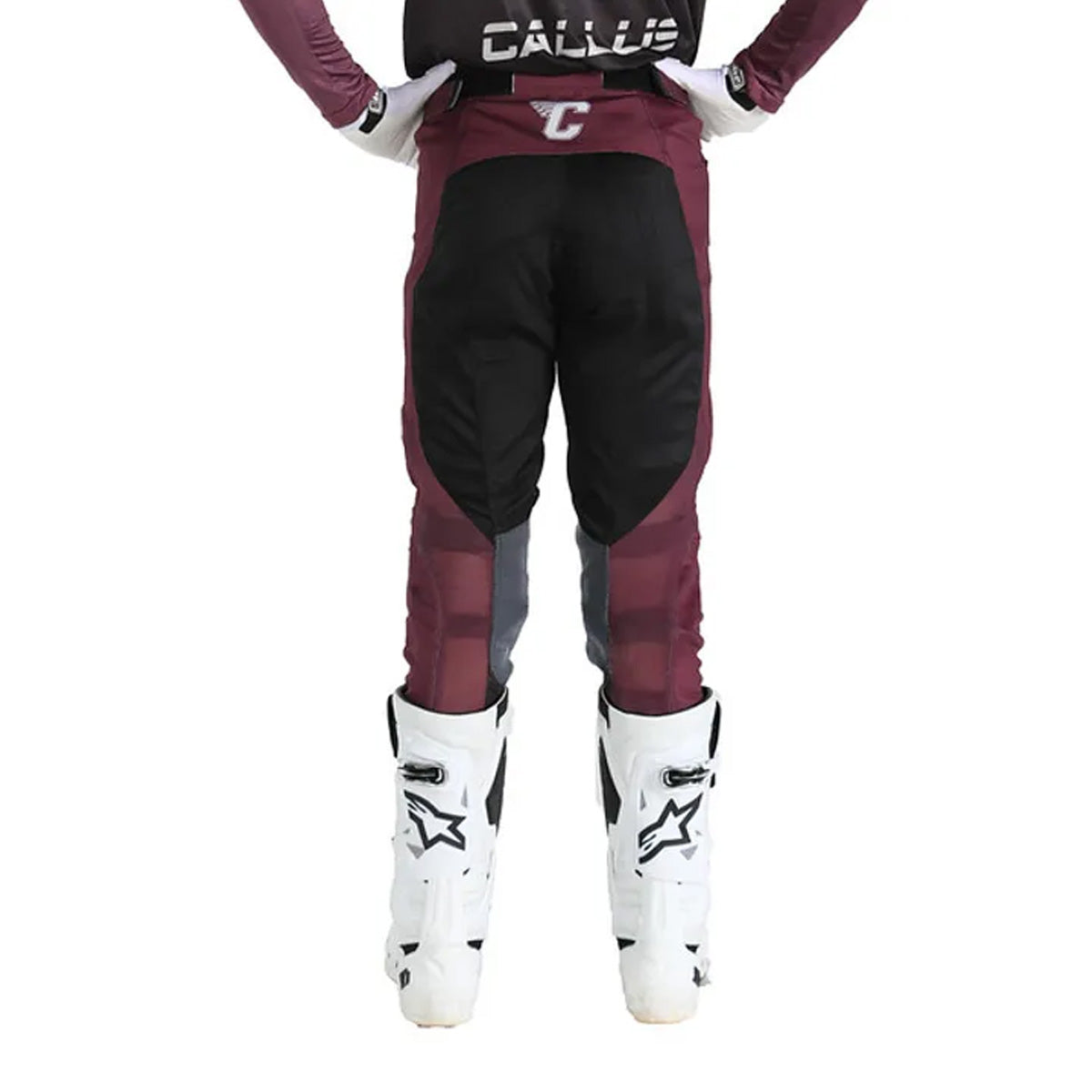 Oxblood pant