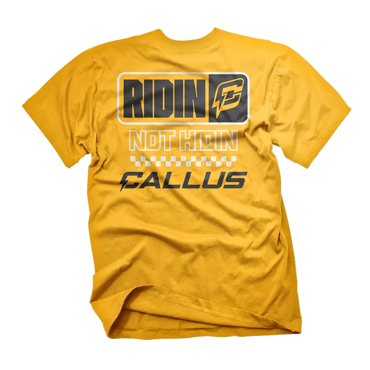 Raceway tee gold