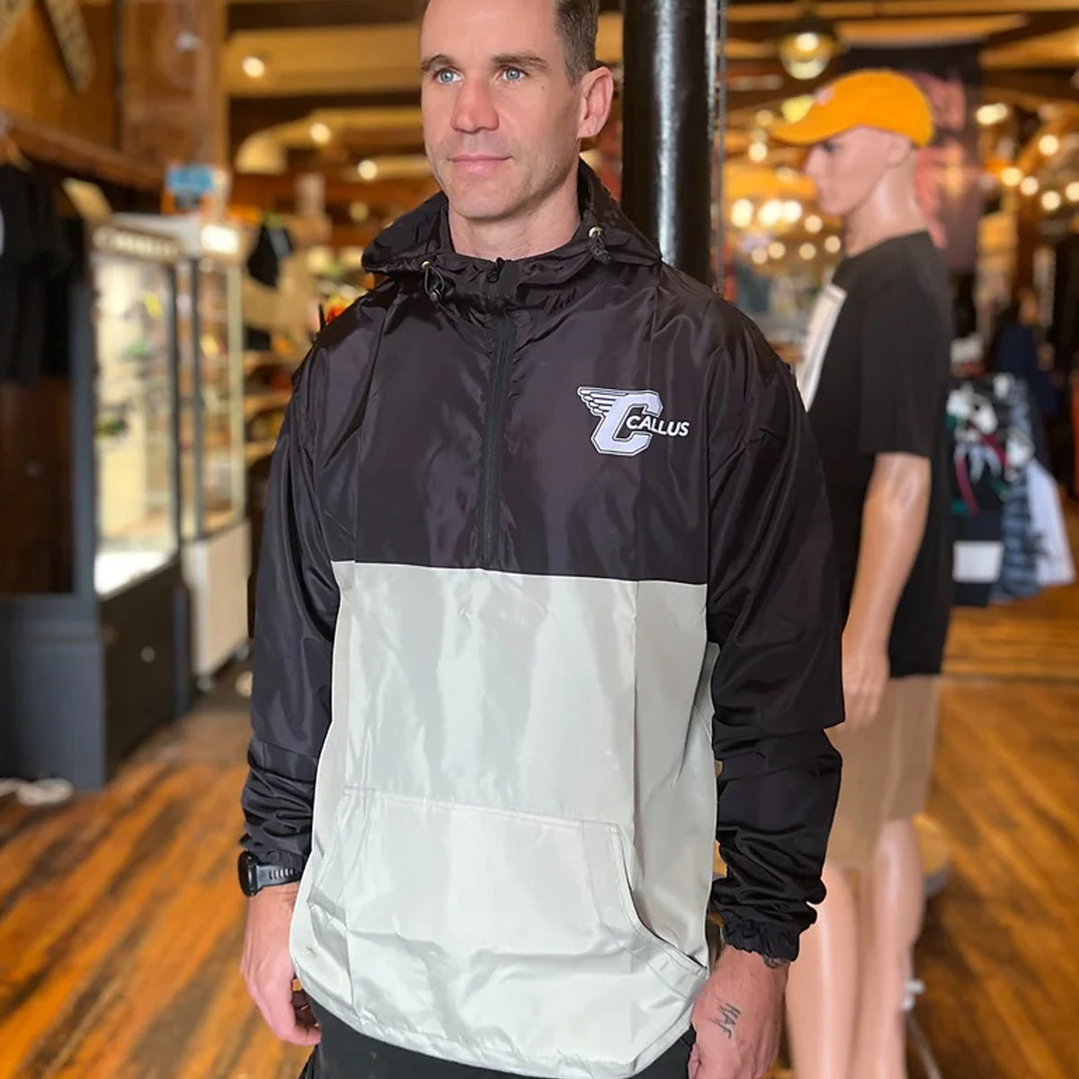 Two tone Anorak jacket