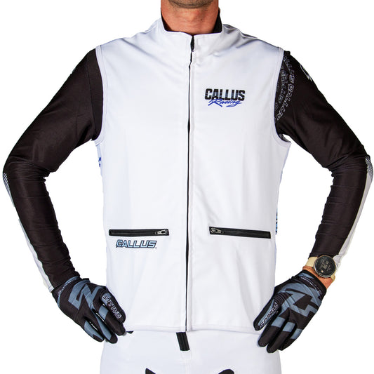 Callus Racing - Team Vest - White