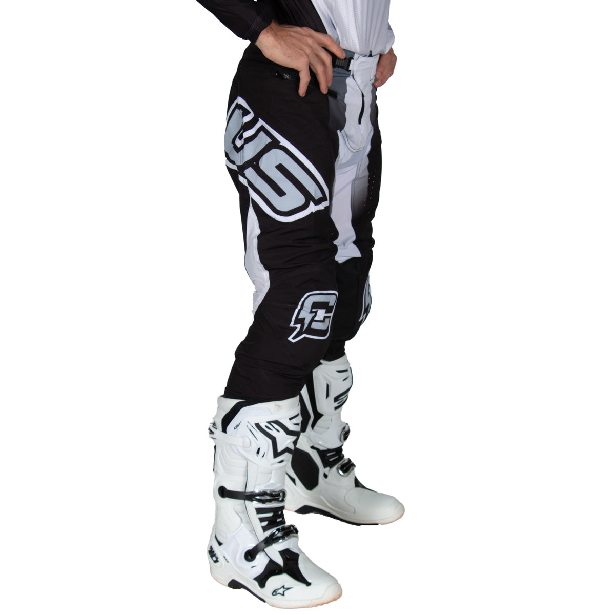 Black fade pant