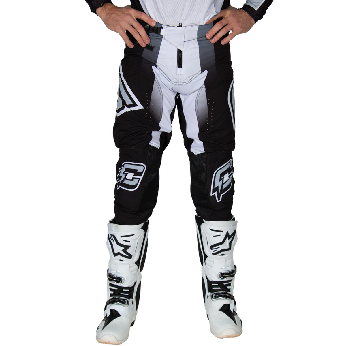Black fade pant