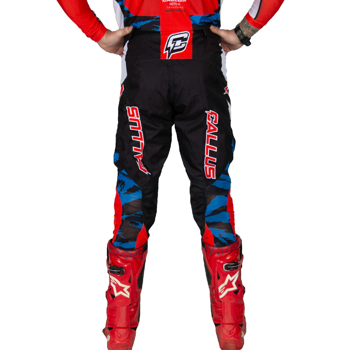 Blue tiger pant