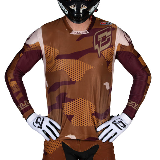 Brown Camo Jersey