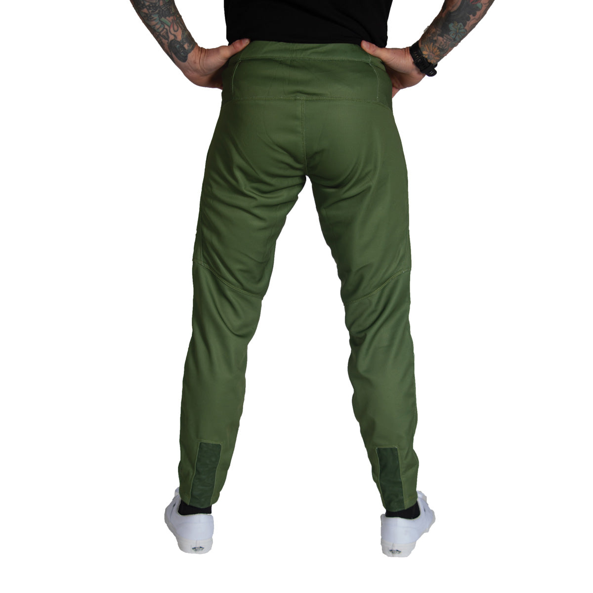 Cool weather MTB pant green