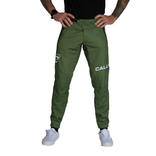 Cool weather MTB pant green