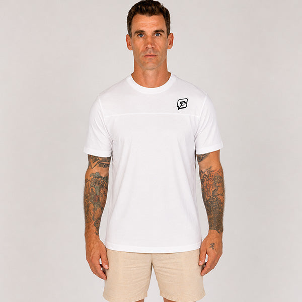 Modal Performance Tee White