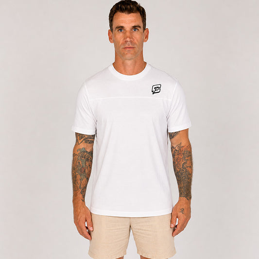 Modal Performance Tee White