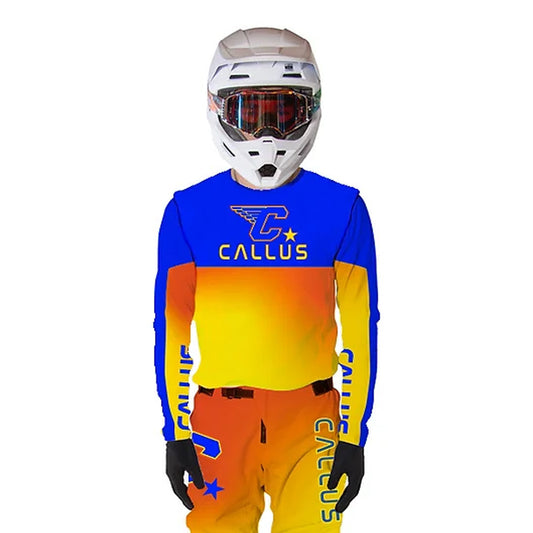 Crazy yellow flow jersey