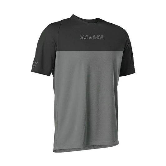 Grey Block SS Tee