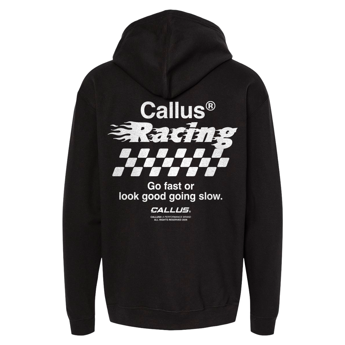 Look Fast Hoodie Black