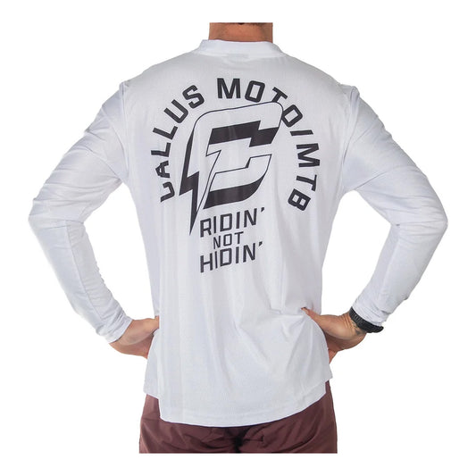 Icon Performance LS Jersey White