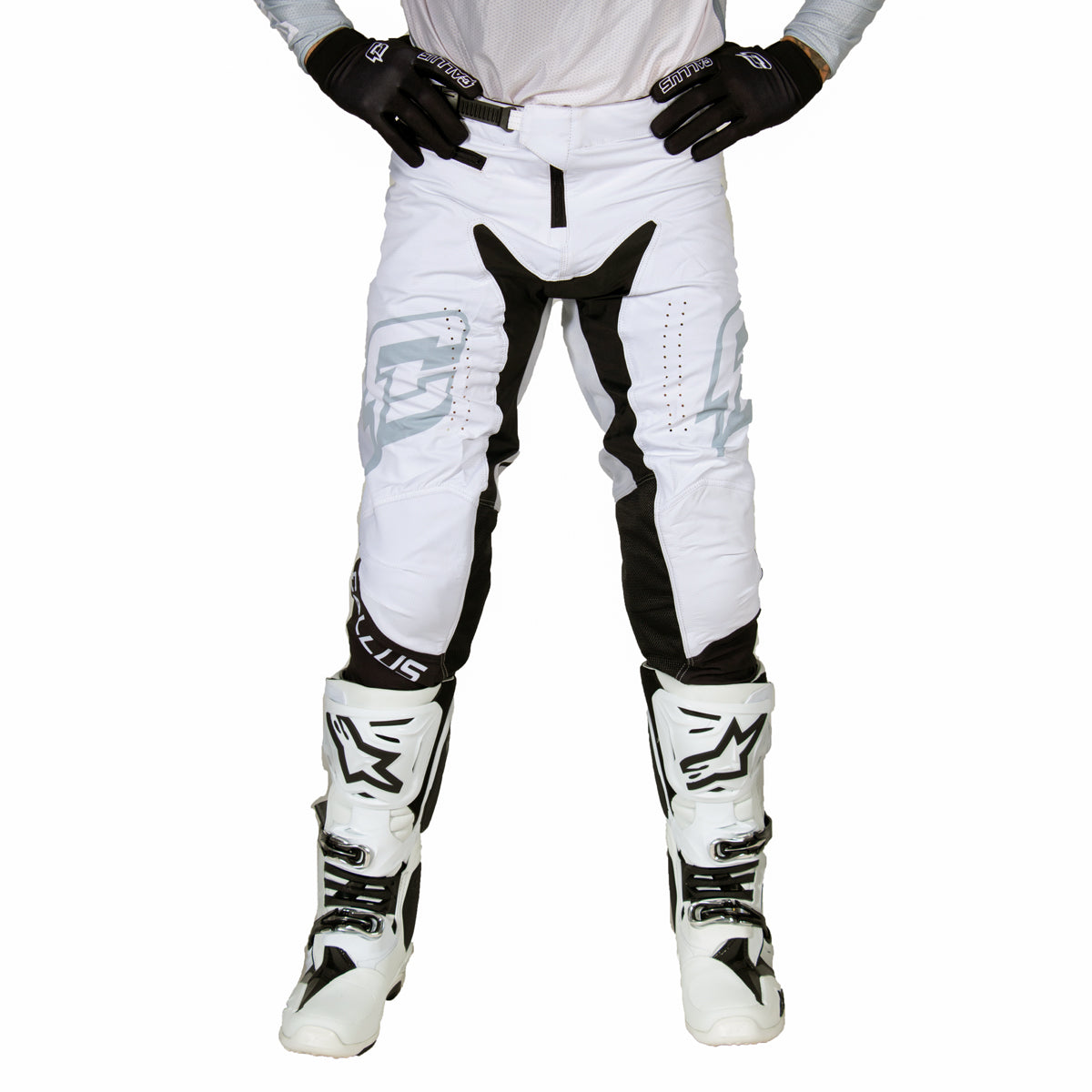 White tiffany pant