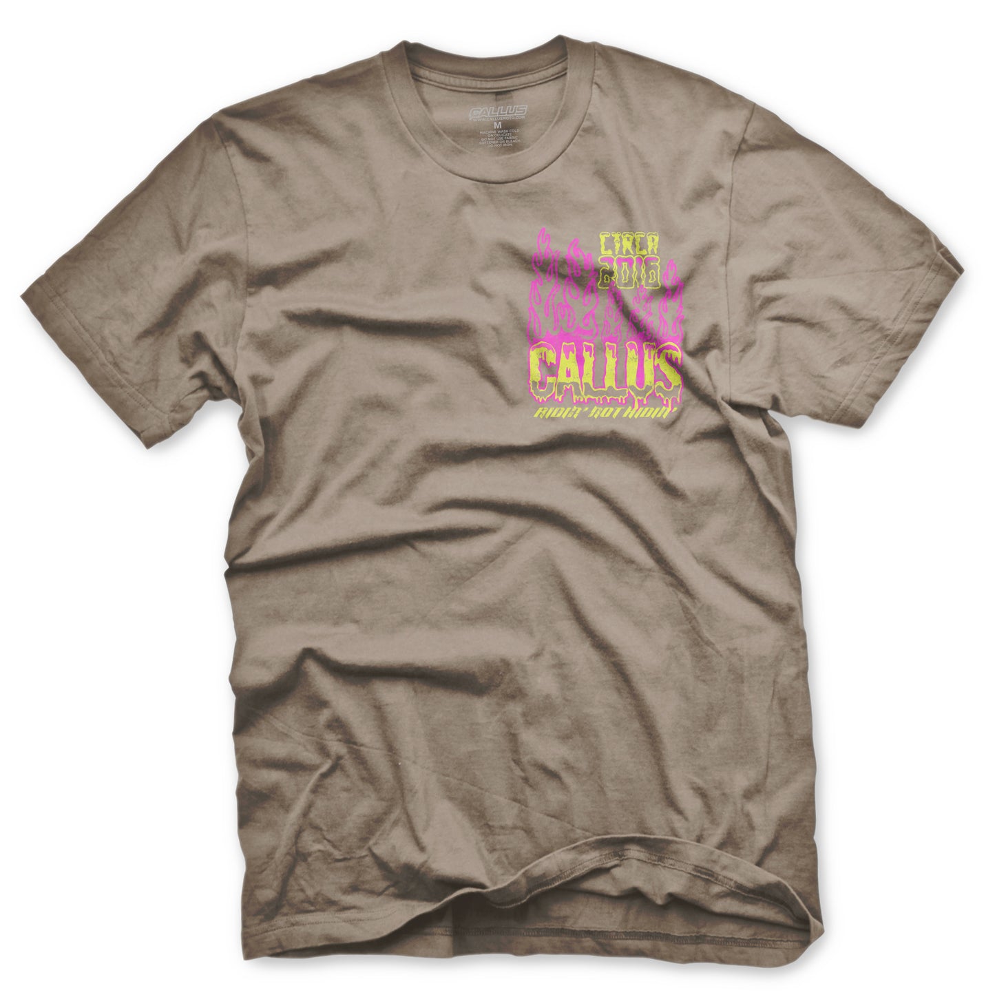Dirt Booth Youth T shirt Brown