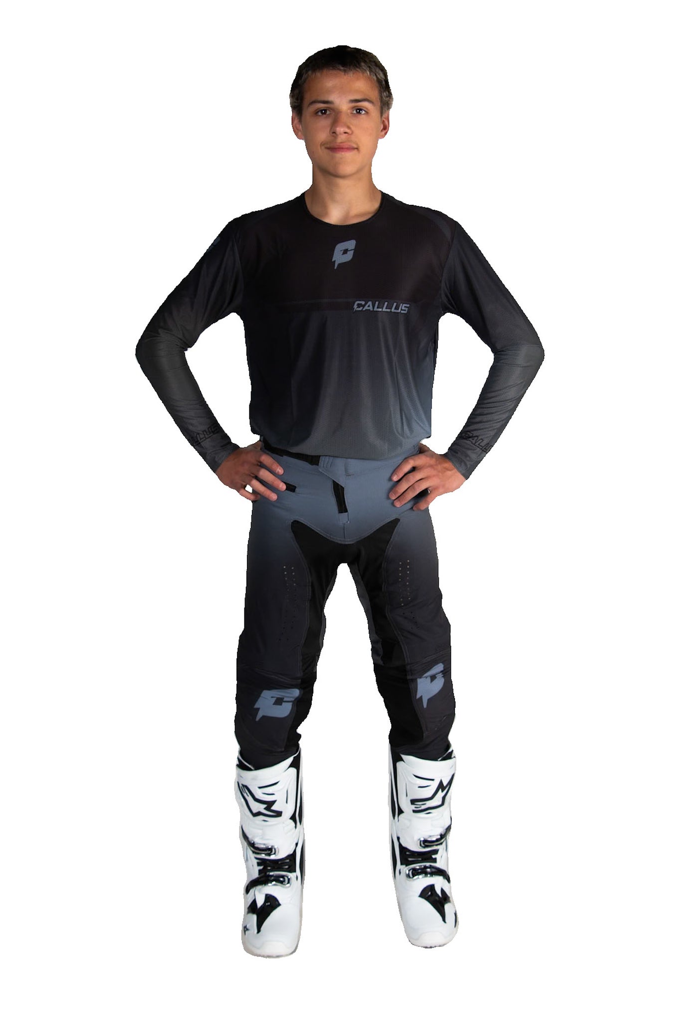 Faded black pant