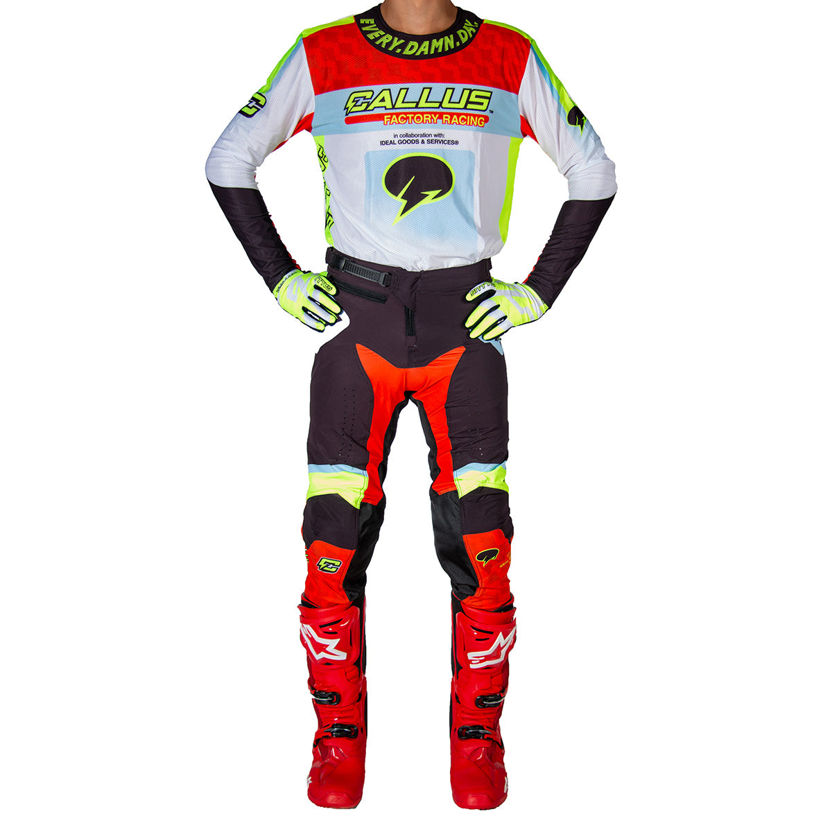 Ideal - Red - Pants