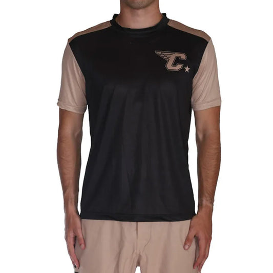 Tan short sleeve Jersey